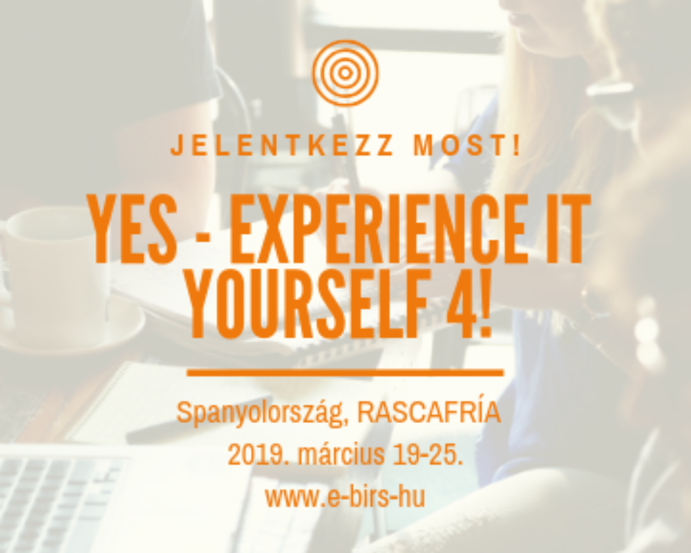 Yes, Experience it Yourself 4!